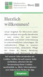Mobile Screenshot of oberhess-diakonie.de